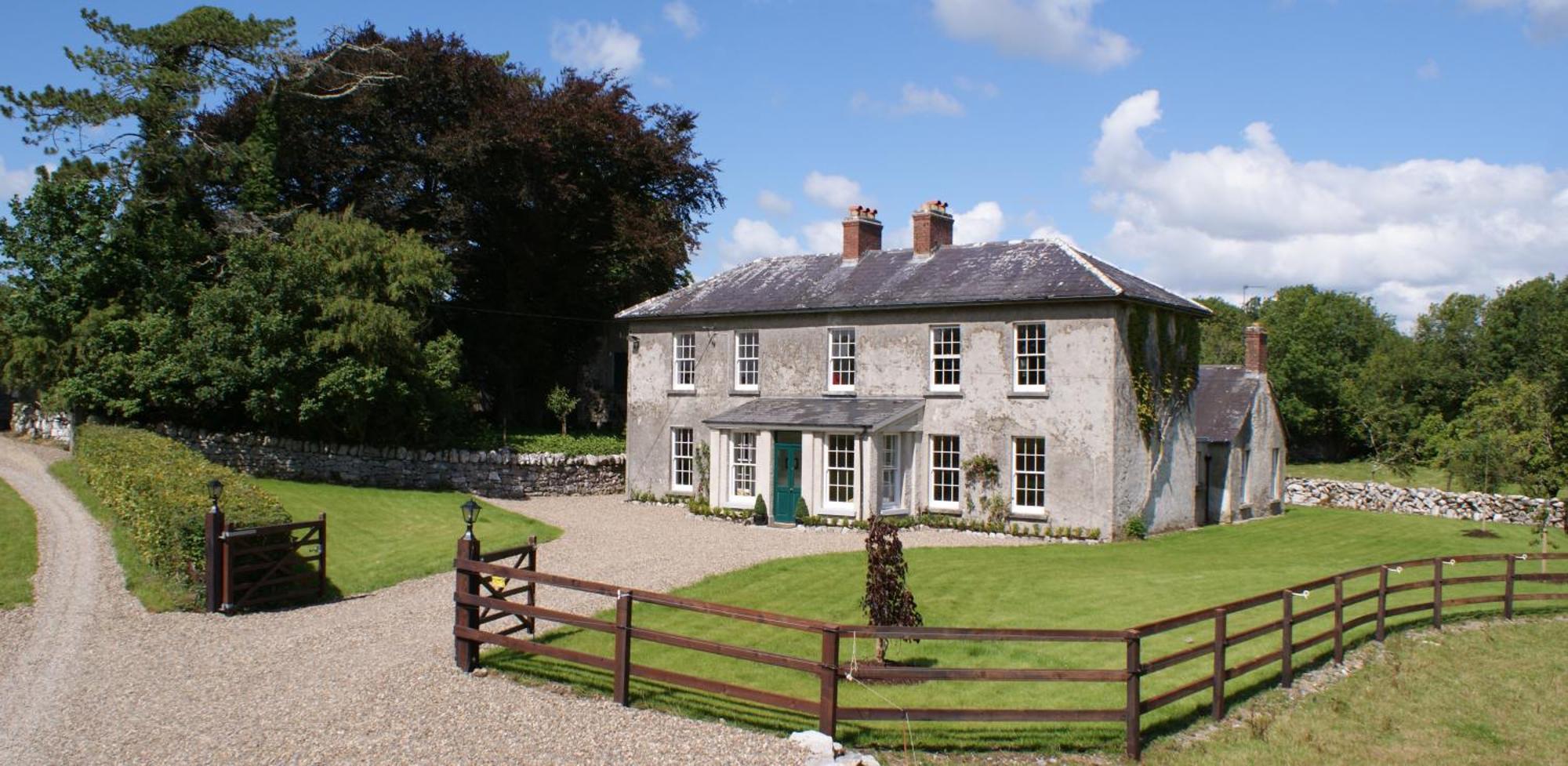 Inchiquin House, Period Home In The Heart Of The Burren Corofin  Exterior photo